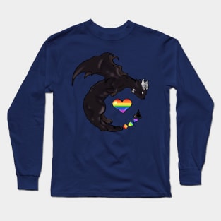 Rainbow Pride Dragon Long Sleeve T-Shirt